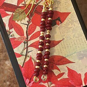 Morse Code F*ck ICE Earrings • Seed Bead Dangle Earrings • Protest Jewelry